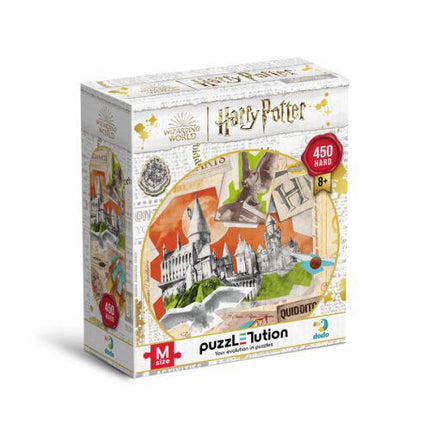 FunToysi: 200503 puzzle hard-m "harry potter. hogwarts school and quidditch field", 450 items (ts271195234442)