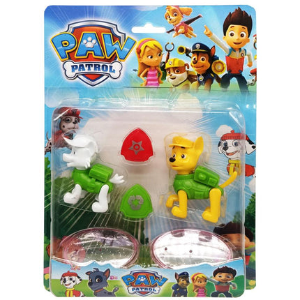 Set of heroes Paw Patrol "Racer and Zuma" 62070B(Green) figures with accessories