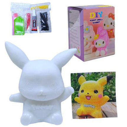 10cm Anime Pikachu Diamond Mosaic Figure DIY Craft Kit (TS271195257020)