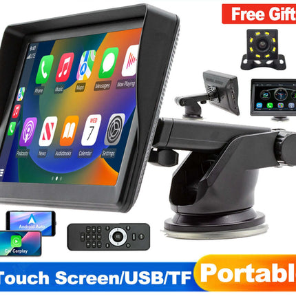 7" /10.2" Touchscreen Car Display with Free Rear View Camera