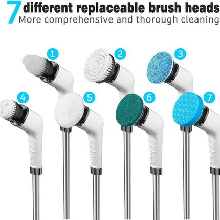 7Pcs Replaceable Brush Heads