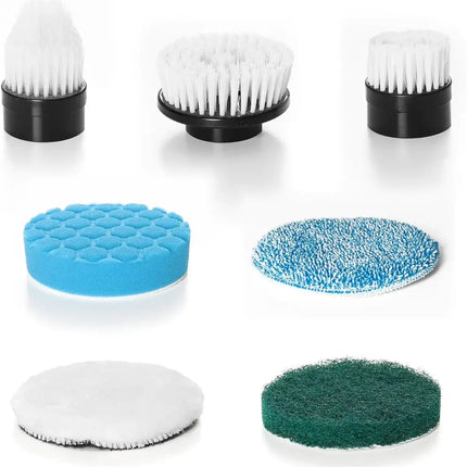 7Pcs Replaceable Brush Heads