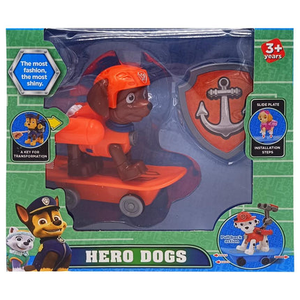 Set of heroes "Paw Patrol" Zuma 6080/6070(F) with skate