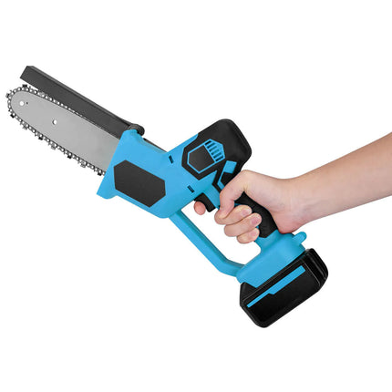 8" & 10" Electric Cordless Chainsaw with 2x Batteries