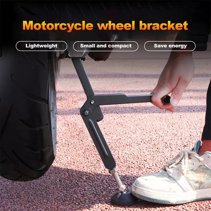 Motorcycle Kickstand Wheel Support