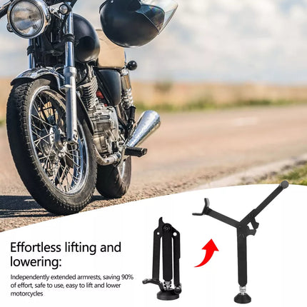 Motorcycle Kickstand Wheel Support